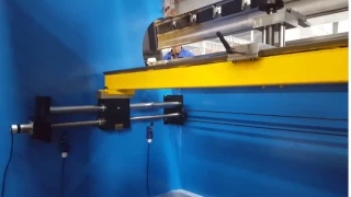 wc67k hydraulic press brake with high precision back gauge