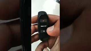 How to reboot Mi band 4 😊💯