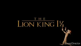 The Lion King 1½ trailer fast, slow and reverse