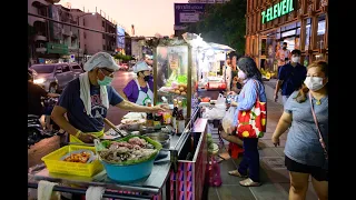 [4K] Night street food around Pradiphat 23 Alley, Bangkok