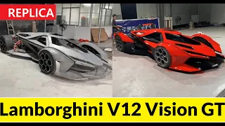 Homemade  | Lamborghini V12 Vision GT REPLICA | Build Time Lapse.