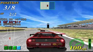 Ferrari F355 Challenge PS2 All circuits gameplay
