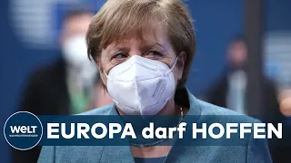 WELT DOKUMENT: Statement - Angela Merkel zeigt sich zuversichtlich bei Corona-Hilfen