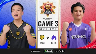 MPL PH S13 - W7D3 - APBR vs ECHO - GAME 3