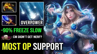 NEW Hard Support CM Guide -90% Slow Freezing Field OP Frostbite Crystal Maiden Dota 2