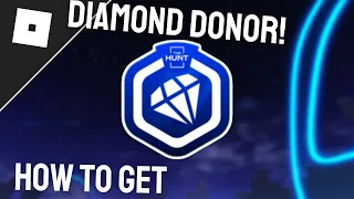 THE HUNT! HOW TO GET THE BADGE FROM PLS DONATE💸! (ROBLOX THE HUNT EVENT 2024)