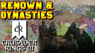 Renown & Dynasties Explained in Crusader Kings 3 (Houses, Cadet Branches, Dynasty Legacies)