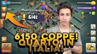 6141 COPPE in LIVE, TOP Mondiale e -10 ORE alla FINE! | Clash of Clans ITA