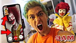 DO NOT FACETIME RONALD MCDONALD AT 3AM!! *OMG HE ACTUALLY CAME TO MY HOUSE*