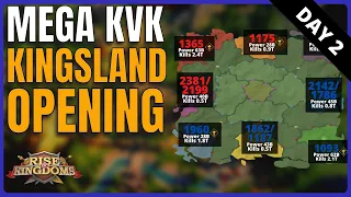 1093/1365/1960 KINGSLAND OPENING DAY 2 (Imperium KvK Watch Party W/ 2268) || Rise of Kingdoms