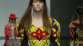 London Fashion Week Day 1: KTZ, Zoe Jordan & Bora Aksu AW 2013 Collections