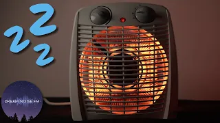 Sleep in minutes 😴 with deeply relaxing fan heater sound - Dark Screen