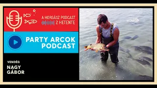 81. Alkalmazkodó harcsák és vándorló pontyok - Nagy Gábor | Parti-Arcok Podcast