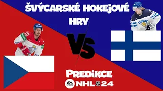 Česko-Finská brankářská fantazie! /Švýcarské hokejové hry 2023 → Predikce/
