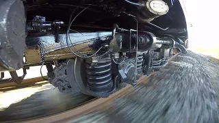 [GoPro] Тележка пассажирского вагона КВЗ-ЦНИИ 5 / Passenger car bogie 5