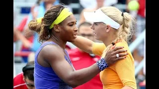 Serena Williams vs Caroline Wozniacki Montreal 2014 Highlights