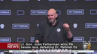 Lt. Gov. John Fetterman wins Pa. Senate race