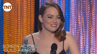 Emma Stone: Acceptance Speech | 23rd Annual SAG Awards | TNT