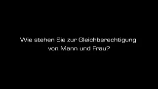 Niklaus Brantschen - Wie stehen Sie zur Gleichberechtigung  von Mann und Frau?