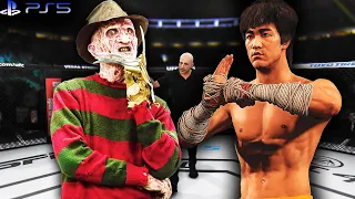 Bruce Lee vs. Freddy Krueger | EA Sports UFC 4 (PS5)