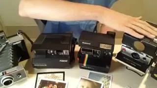 Different Formats of Instant Film  600, SX 70, Spectra and 100 by The Instant Camera Guy x FND