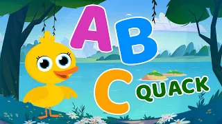 ABC Quack | Fun Alphabet Songs for Kids | A to Z Learning | ABC Song