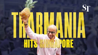 Pineapples galore 🍍: Tharmania hits Singapore