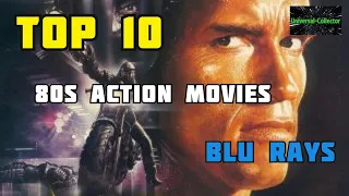 TOP 10 80s ACTION MOVIES BLU RAYS COLLECTION REVIEW