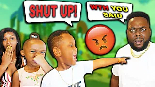 KIDS IGNORING TO DAD TO SEE HOW HE REACTS *very funny* | THE BEAST FAMILY