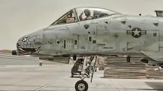 A-10 Warthog Prepares For Combat Patrol Over Afghanistan