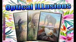 11 MIND BLOWING OPTICAL ILLUSIONS || Hidden face illusion || NonStop Creative