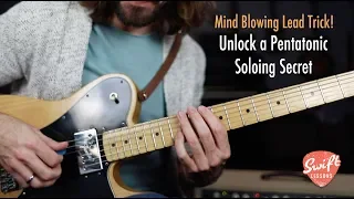 Mind Blowing Lead Guitar Trick! - Pentatonic Boxes for Major & Minor Soloing