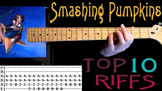 TOP 10 Smashing Pumpkins Songs List & Guitar Tab / Guitar Lesson / Guitar Tutorial