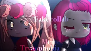 ⚠️ Trypophobia Meme || ⚠️ Fake Collab w/Creepy Mila #creepymilafc ⚠️ WARNING: blood