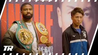 Stephen Fulton & Naoya Inoue Meet Face to Face at Today's Press Conference For 1st Time