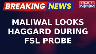 Swati Maliwal Looks Dejected During Probe As FSL Team Recreates Crime Scene & Collect Evidence