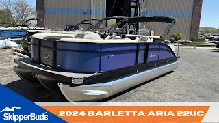 2024 Barletta Aria 22UC Tri-Toon Boat Tour SkipperBud's