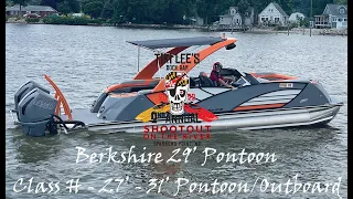 Berkshire 29' Pontoon - 2022 Tiki Lee's 2nd Annual Shootout on the River - Dockbars