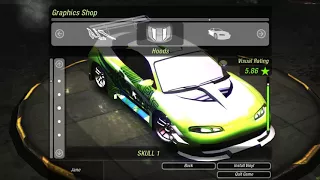 Need for Speed Underground 2 (PC How to make a 10 star car on a Eclipse)