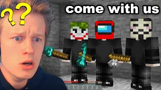 Minecraft Youtubers Simulate The Purge for 100 Hours...