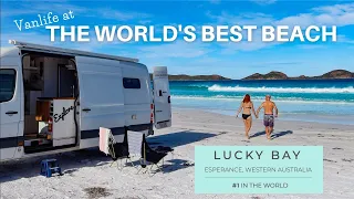 Lucky Bay, Esperance | Vanlife Australia at the Best Beach in the World