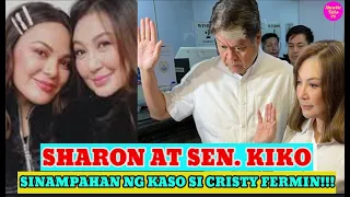 Just in: Sharon at Sen. kiko tuluyan ng nagsampa ng KASO Kay Cristy fermin.