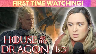 First Time Watching HOUSE OF THE DRAGON! | 1x3 REACTION (Ending surprised me!)