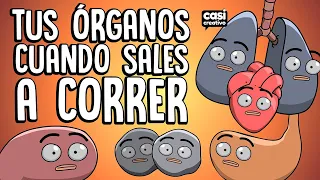 Tus órganos cuando sales a correr | Casi Creativo