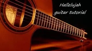 Leonard Cohen - Hallelujah guitar lesson