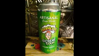 Day 236 Beer Review: Warheads Green Apple Sour, Artisan Brew Works