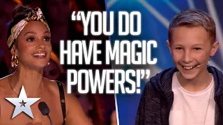 This CRACKING magic trick leaves our minds SCRAMBLED | Unforgettable Audition | Britain's Got talent