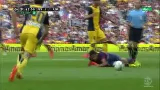 Neymar vs Atletico Madrid 13-14 (Home) HD By Geo7prou