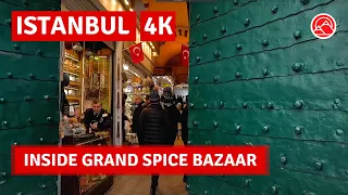 Sirkeci Istanbul 2023 Touristic-Historical 17 February Walking Tour|4k UHD 60fps