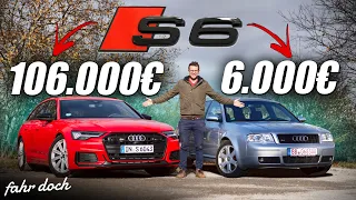 ALT vs NEU | AUDI S6 Avant C8 gegen C5 | Muss man SO VIEL GELD ausgeben? | Fahr doch